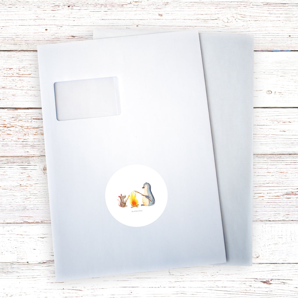 120mm Rund Aufkleber Pinguin Lagerfeuer Sticker, Aufkleber, Etikett, Kinder, rund, Pinguin, Maus, Pinguine, Lagerfeuer, Leben, Arbeit, Job, Motivation, Büro, Büroalltag, Lebensspruch, Lebensmotivation, Neustart, Liebe, grillen, Feuer, Marshmallows