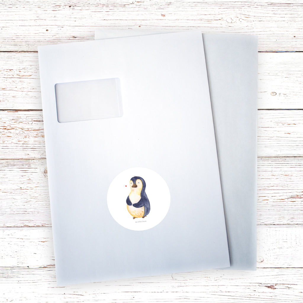 80mm Rund Aufkleber Pinguin Diät Sticker, Aufkleber, Etikett, Pinguin, Pinguine, Diät, Abnehmen, Abspecken, Gewicht, Motivation, Selbstliebe, Körperliebe, Selbstrespekt