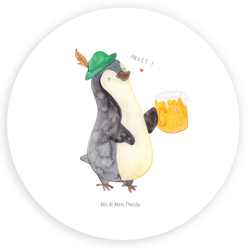 80mm Rund Aufkleber Pinguin Bier Sticker, Aufkleber, Etikett, Pinguin, Pinguine, Bier, Oktoberfest