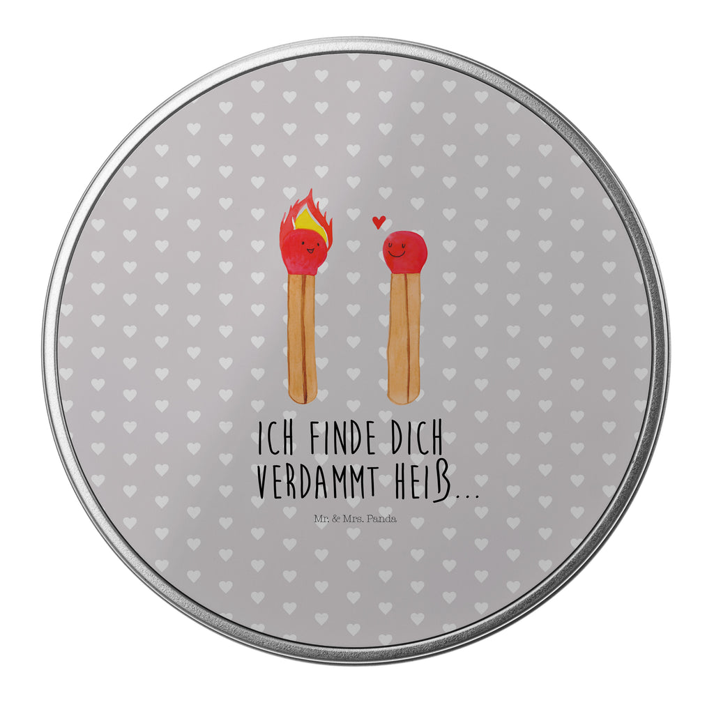 Blechdose rund Streichhölzer Metalldose, Keksdose, Dose, Vorratsdose, Geschenkbox, Liebe, Partner, Freund, Freundin, Ehemann, Ehefrau, Heiraten, Verlobung, Heiratsantrag, Liebesgeschenk, Jahrestag, Hocheitstag, Streichhölzer