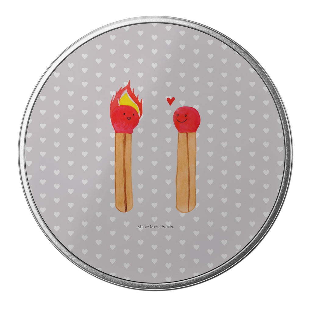 Blechdose rund Streichhölzer Metalldose, Keksdose, Dose, Vorratsdose, Geschenkbox, Liebe, Partner, Freund, Freundin, Ehemann, Ehefrau, Heiraten, Verlobung, Heiratsantrag, Liebesgeschenk, Jahrestag, Hocheitstag, Streichhölzer