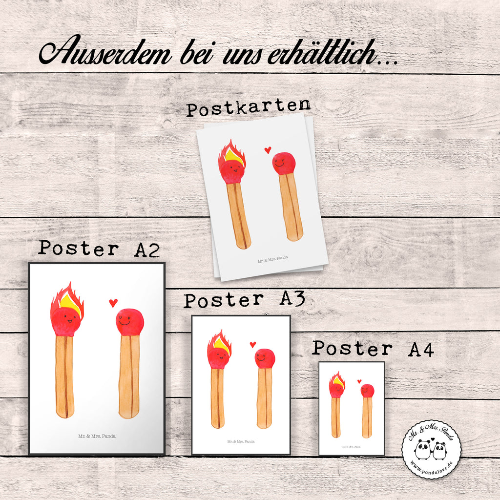 Poster Streichhölzer Poster, Wandposter, Bild, Wanddeko, Küchenposter, Kinderposter, Wanddeko Bild, Raumdekoration, Wanddekoration, Handgemaltes Poster, Mr. & Mrs. Panda Poster, Designposter, Kunstdruck, Posterdruck, Liebe, Partner, Freund, Freundin, Ehemann, Ehefrau, Heiraten, Verlobung, Heiratsantrag, Liebesgeschenk, Jahrestag, Hocheitstag, Streichhölzer