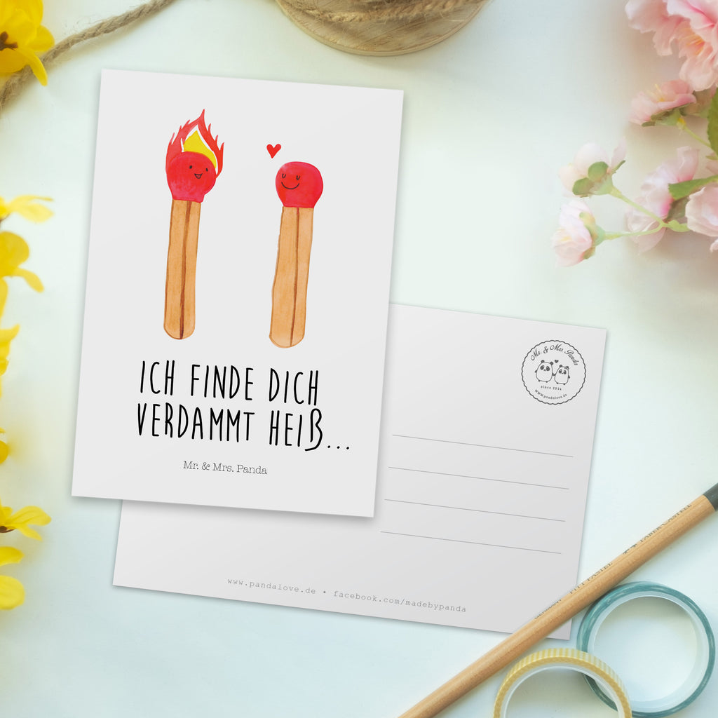 Postkarte Streichhölzer Geschenkkarte, Grußkarte, Karte, Einladung, Ansichtskarte, Geburtstagskarte, Einladungskarte, Liebe, Partner, Freund, Freundin, Ehemann, Ehefrau, Heiraten, Verlobung, Heiratsantrag, Liebesgeschenk, Jahrestag, Hocheitstag, Streichhölzer