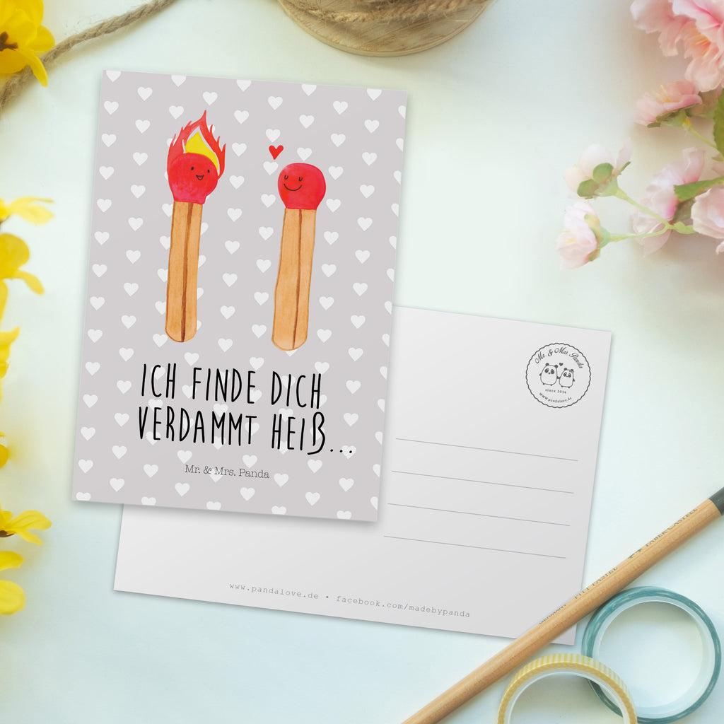 Postkarte Streichhölzer Geschenkkarte, Grußkarte, Karte, Einladung, Ansichtskarte, Geburtstagskarte, Einladungskarte, Liebe, Partner, Freund, Freundin, Ehemann, Ehefrau, Heiraten, Verlobung, Heiratsantrag, Liebesgeschenk, Jahrestag, Hocheitstag, Streichhölzer