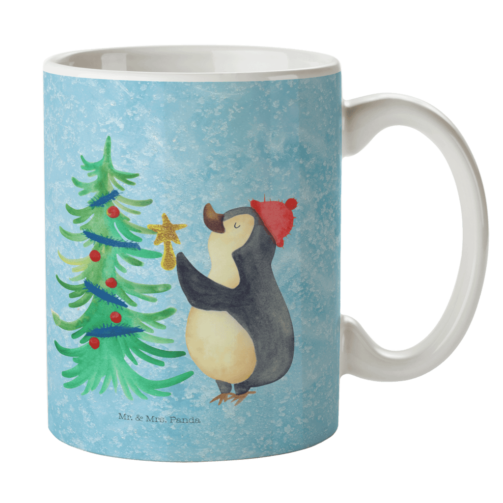 Tasse Pinguin Weihnachtsbaum Pinguin, Weihnachten, Winter Becher, Kaffeetasse, Kaffeebecher, Tee, Frühstück, Büro  Winter, Weihnachten, Weihnachtsdeko, Nikolaus, Advent, Heiligabend, Wintermotiv