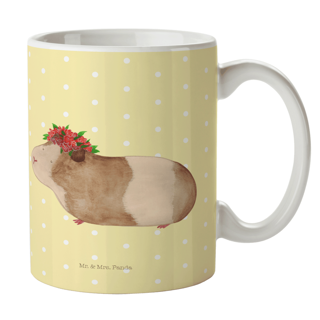 Tasse Meerschweinchen weise Meerschweinchen, Meerie, Meeries, Wunder, Blumenkind, Realität, Spruch, Weisheit, Motivation, Wunderland Becher, Kaffeetasse, Kaffeebecher, Tee, Frühstück, Büro  süße Tiermotive, gute Laune, lustige Sprüche, Tiere
