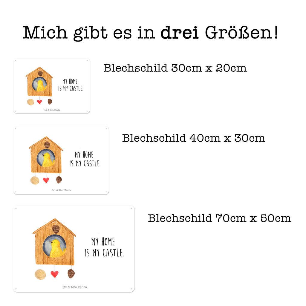 Blechschild Vogelhaus Vogel, Vögel, Vogelhaus, Vogelhäuschen, Home sweet home, Zuhause, Nest, Eigenheim, Familie, Wohnung, Haus, unser Haus, Lieblingsort, Castle Blechschild, Metallschild, Geschenk Schild, Schild, Magnet-Metall-Schild, Deko Schild, Wandschild, Wand-Dekoration, Türschild, Wandschild, Metallschild  süße Tiermotive, gute Laune, lustige Sprüche, Tiere
