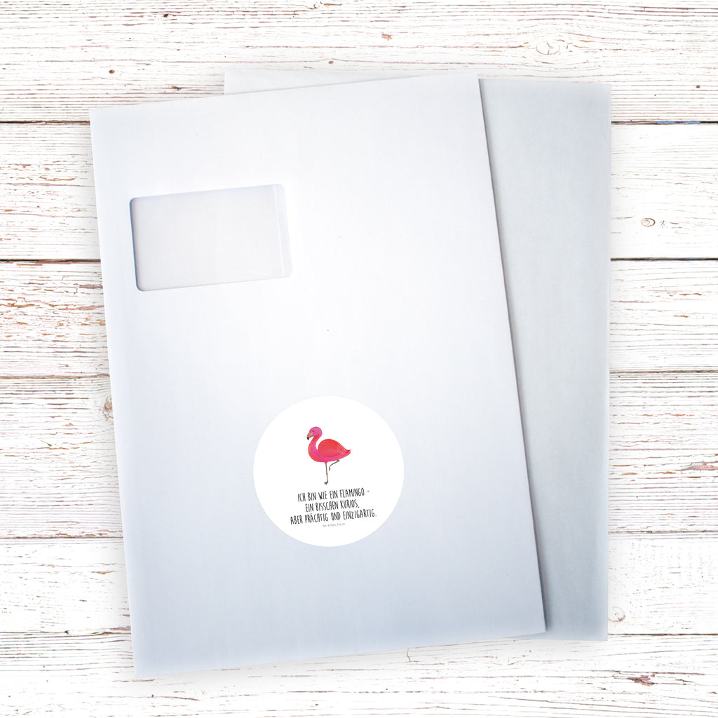 80mm Rund Aufkleber Flamingo classic Sticker, Aufkleber, Etikett, Flamingo, Einzigartig, Selbstliebe, Stolz, ich, für mich, Spruch, Freundin, Freundinnen, Außenseiter, Sohn, Tochter, Geschwister