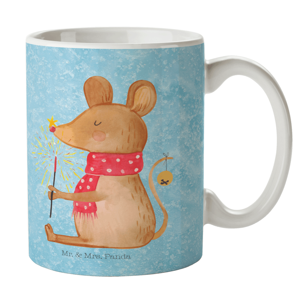 Tasse Weihnachtsmaus Frohe Weihnachten, Weihnachten, Weihnachtsgruß, Weihnachtsmotiv, Maus, Mäuschen, Weihnachtswunder  Becher, Kaffeetasse, Kaffeebecher, Tee, Frühstück, Büro  Winter, Weihnachten, Weihnachtsdeko, Nikolaus, Advent, Heiligabend, Wintermotiv