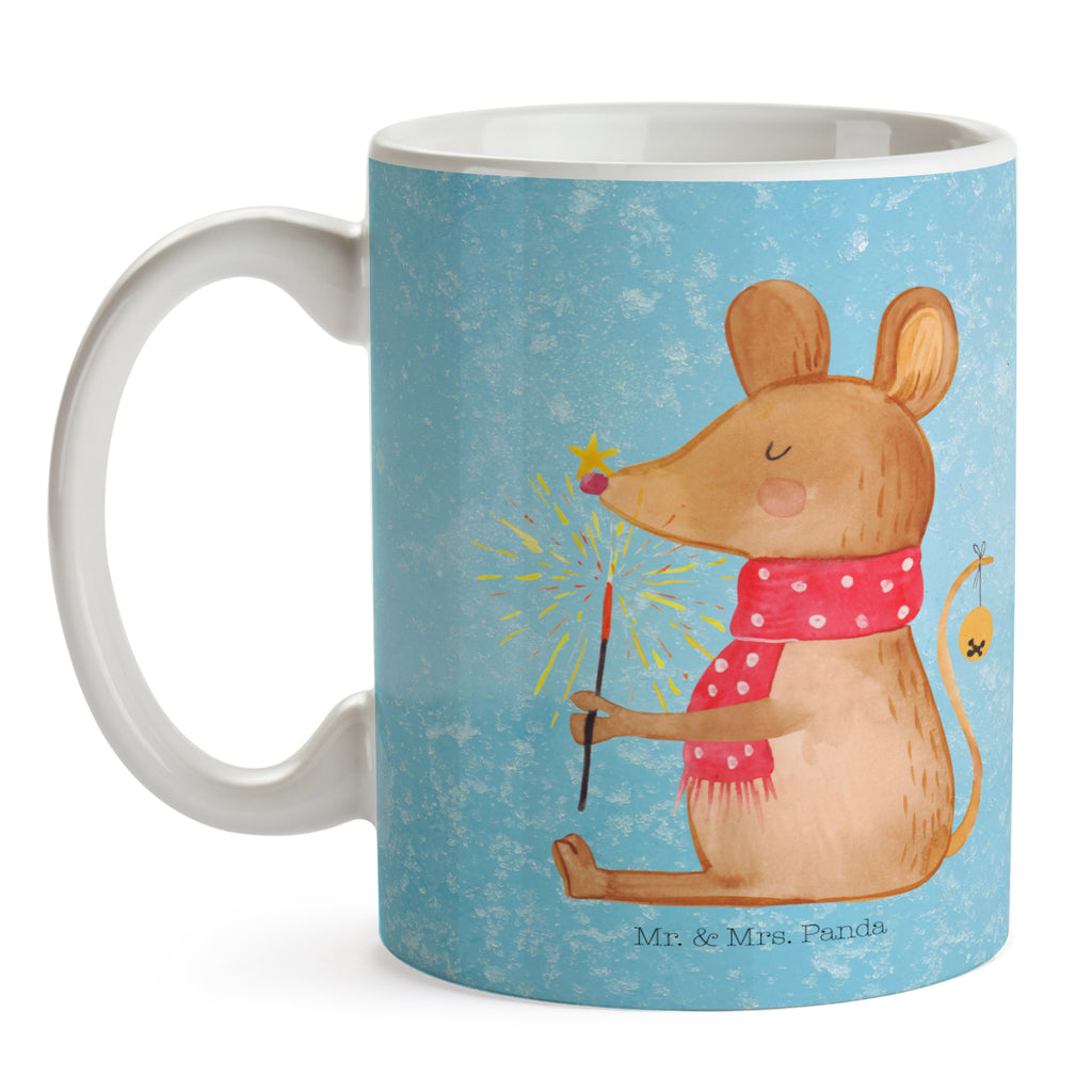 Tasse Weihnachtsmaus Frohe Weihnachten, Weihnachten, Weihnachtsgruß, Weihnachtsmotiv, Maus, Mäuschen, Weihnachtswunder  Becher, Kaffeetasse, Kaffeebecher, Tee, Frühstück, Büro  Winter, Weihnachten, Weihnachtsdeko, Nikolaus, Advent, Heiligabend, Wintermotiv