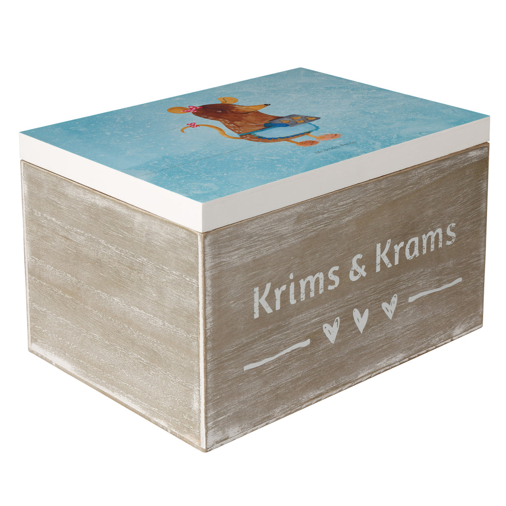 Holzkiste Maus Kekse Holzkiste, Kiste, Schatzkiste, Truhe, Schatulle, XXL, Erinnerungsbox, Erinnerungskiste, Dekokiste, Aufbewahrungsbox, Winter, Weihnachten, Weihnachtsdeko, Nikolaus, Advent, Heiligabend, Wintermotiv, Maus, Kekse, backen, Weihnachtskekse, Plätzchen, Weihnachtsbäckerei, Chaosqueen