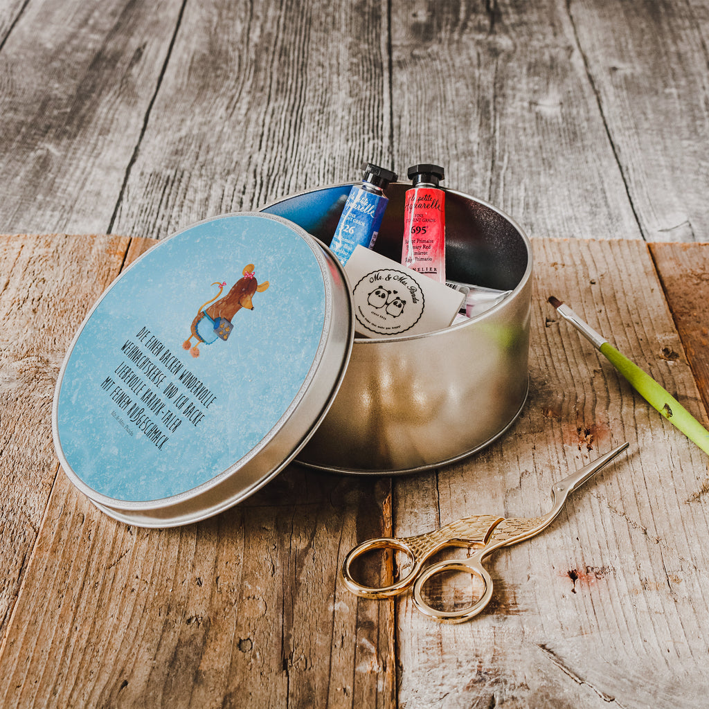 Blechdose rund Maus Kekse Metalldose, Keksdose, Dose, Vorratsdose, Geschenkbox, Winter, Weihnachten, Weihnachtsdeko, Nikolaus, Advent, Heiligabend, Wintermotiv, Maus, Kekse, backen, Weihnachtskekse, Plätzchen, Weihnachtsbäckerei, Chaosqueen