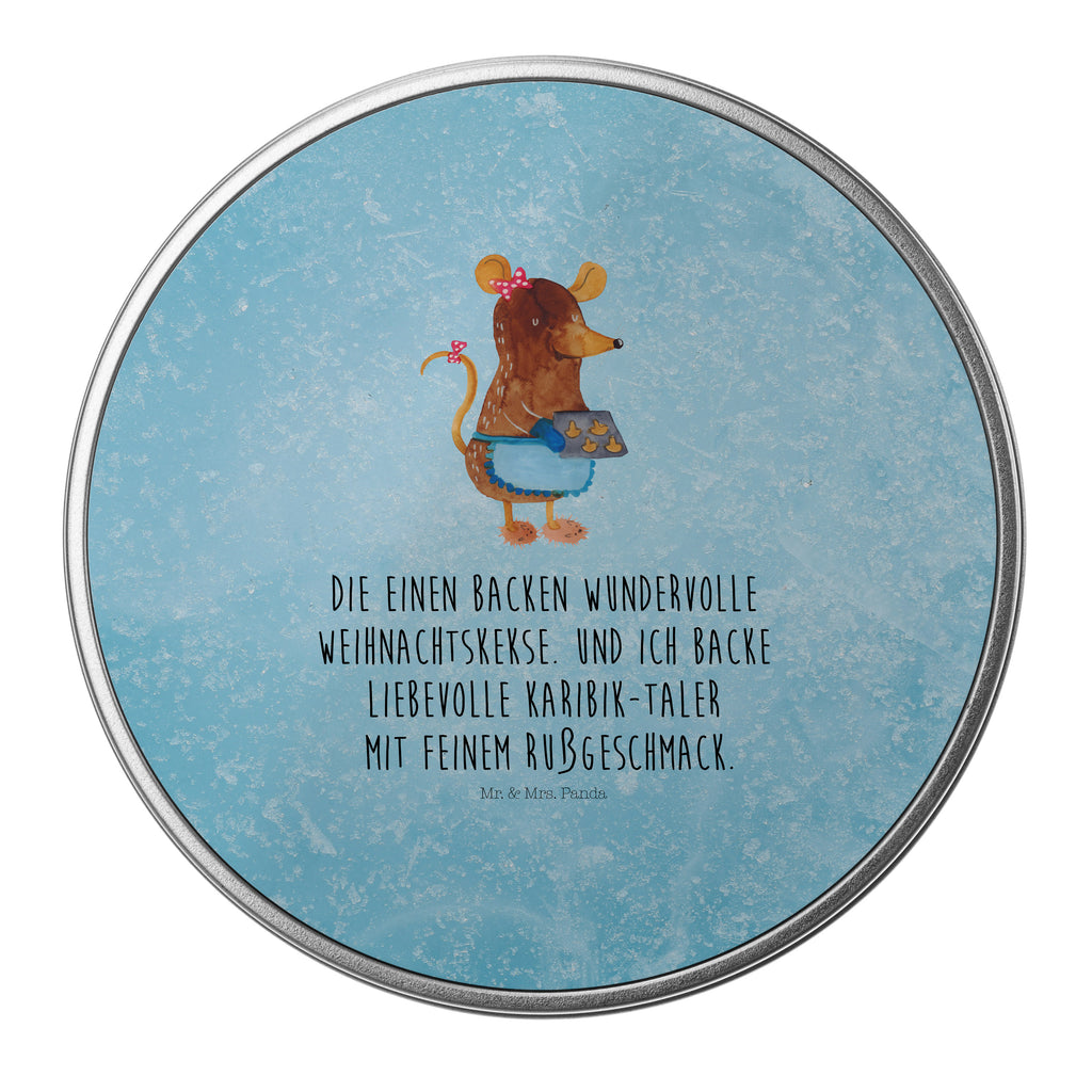 Blechdose rund Maus Kekse Metalldose, Keksdose, Dose, Vorratsdose, Geschenkbox, Winter, Weihnachten, Weihnachtsdeko, Nikolaus, Advent, Heiligabend, Wintermotiv, Maus, Kekse, backen, Weihnachtskekse, Plätzchen, Weihnachtsbäckerei, Chaosqueen
