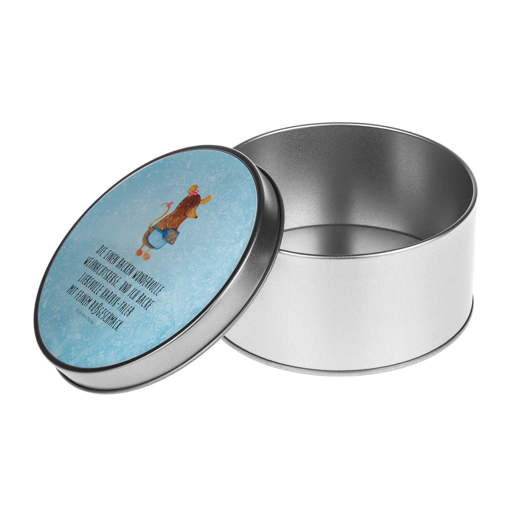 Blechdose rund Maus Kekse Metalldose, Keksdose, Dose, Vorratsdose, Geschenkbox, Winter, Weihnachten, Weihnachtsdeko, Nikolaus, Advent, Heiligabend, Wintermotiv, Maus, Kekse, backen, Weihnachtskekse, Plätzchen, Weihnachtsbäckerei, Chaosqueen