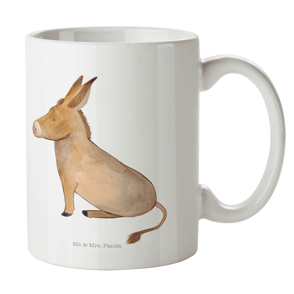 Tasse Esel Esel, Weisheit, Lebensmut, Lebensglück, Ziel, Lebensziel, Mut, erfolg, tapferkeit, positive gedanken, zuversicht Becher, Kaffeetasse, Kaffeebecher, Tee, Frühstück, Büro  süße Tiermotive, gute Laune, lustige Sprüche, Tiere