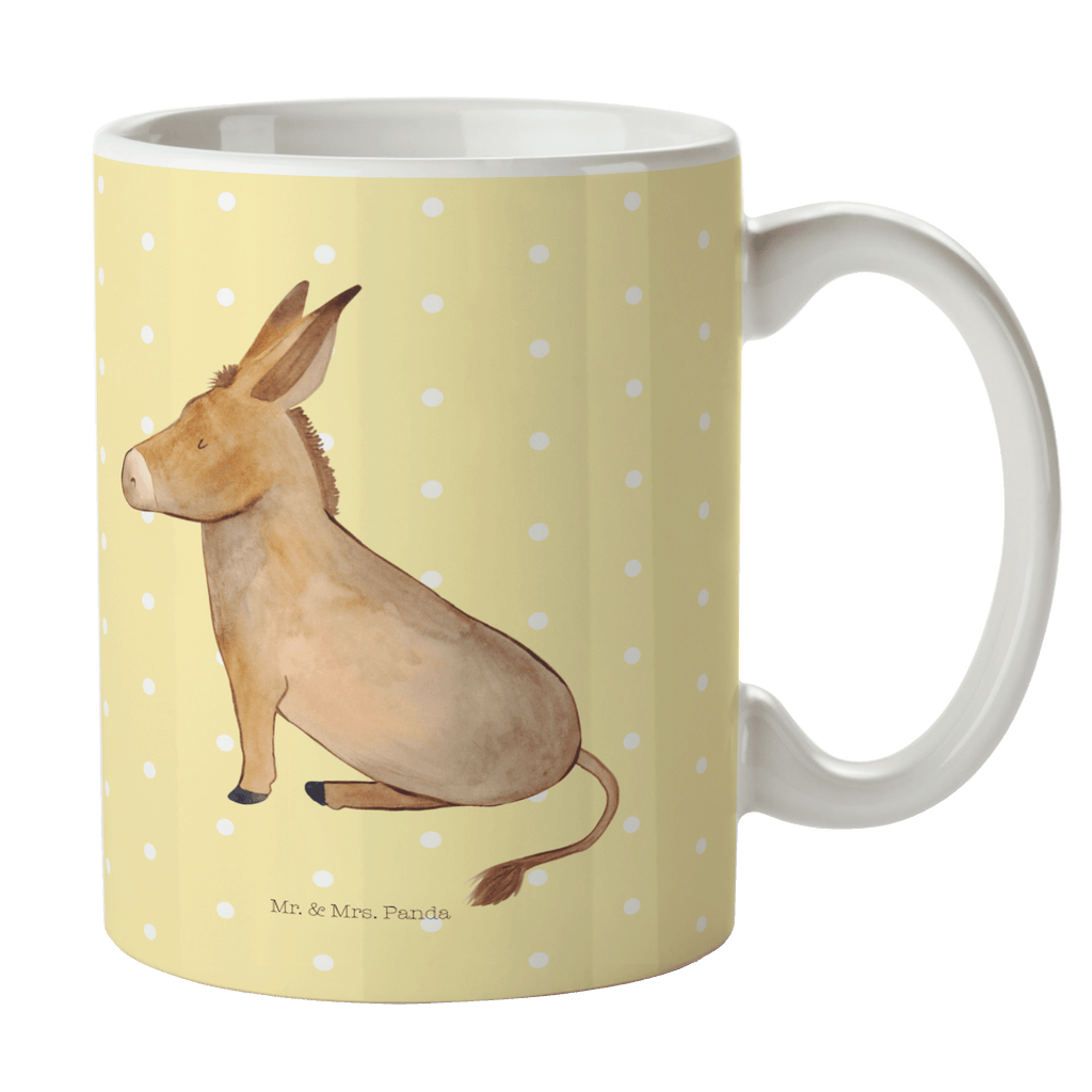 Tasse Esel Esel, Weisheit, Lebensmut, Lebensglück, Ziel, Lebensziel, Mut, erfolg, tapferkeit, positive gedanken, zuversicht Becher, Kaffeetasse, Kaffeebecher, Tee, Frühstück, Büro  süße Tiermotive, gute Laune, lustige Sprüche, Tiere