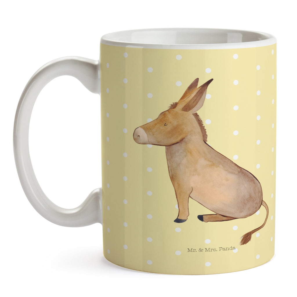 Tasse Esel Esel, Weisheit, Lebensmut, Lebensglück, Ziel, Lebensziel, Mut, erfolg, tapferkeit, positive gedanken, zuversicht Becher, Kaffeetasse, Kaffeebecher, Tee, Frühstück, Büro  süße Tiermotive, gute Laune, lustige Sprüche, Tiere