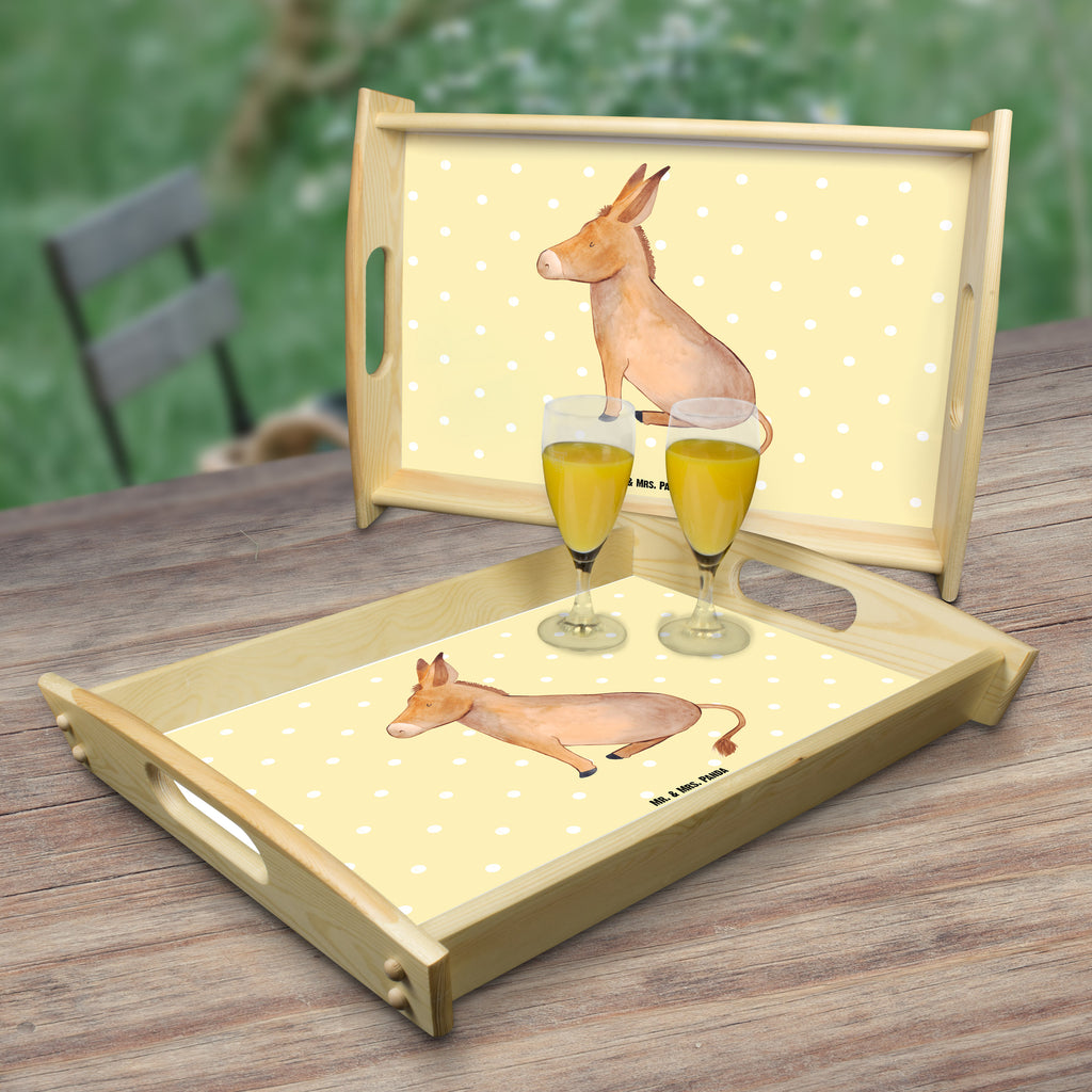 Serviertablett Esel Tablett, Holztablett, Küchentablett, Dekotablett, Frühstückstablett, Tiermotive, Gute Laune, lustige Sprüche, Tiere, Esel, Weisheit, Lebensmut, Lebensglück, Ziel, Lebensziel, Mut, erfolg, tapferkeit, positive gedanken, zuversicht