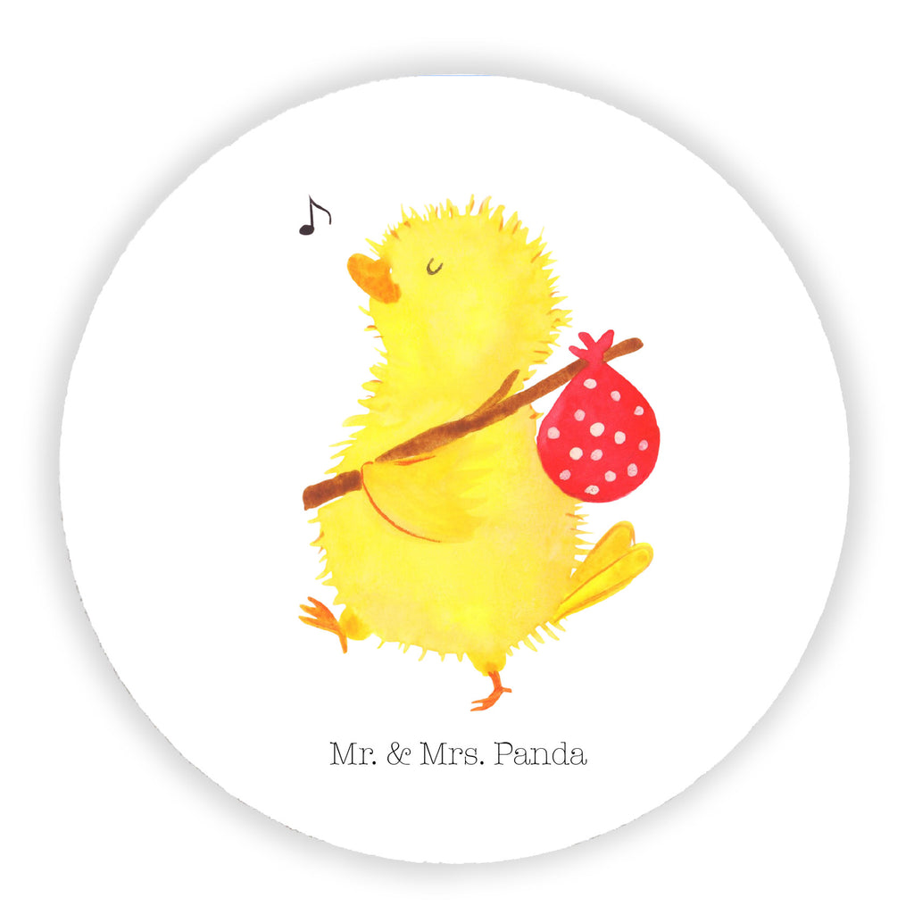 Rund Magnet Küken Wanderer Kühlschrankmagnet, Pinnwandmagnet, Souvenir Magnet, Motivmagnete, Dekomagnet, Whiteboard Magnet, Notiz Magnet, Kühlschrank Dekoration, Ostern, Osterhase, Ostergeschenke, Osternest, Osterdeko, Geschenk zu Ostern, Küken, Osterei, Ostereier, Ei, Frühlingsgefühle, Freude, Grüße, liebe Grüße, Frohe Ostern, Ostergrüße, Flausen, Wunder, Reisen, Weltenbummler, Zeit, Zeitmanagement, Backpacker