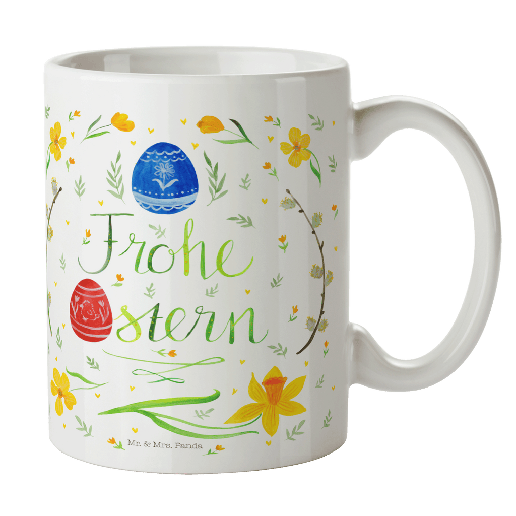 Tasse Frohe Ostern Ostern, Frohe Ostern, Ostergrüße, Osterblume, Osterei, bemalte Ostereier, Weidenkätzchen. Lettering Becher, Kaffeetasse, Kaffeebecher, Tee, Frühstück, Büro  Ostern, Osterhase, Ostergeschenke, Osternest, Osterdeko, Geschenk zu Ostern