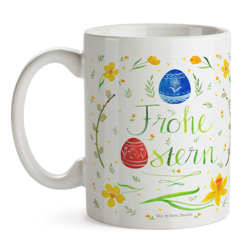 Tasse Frohe Ostern Ostern, Frohe Ostern, Ostergrüße, Osterblume, Osterei, bemalte Ostereier, Weidenkätzchen. Lettering Becher, Kaffeetasse, Kaffeebecher, Tee, Frühstück, Büro  Ostern, Osterhase, Ostergeschenke, Osternest, Osterdeko, Geschenk zu Ostern