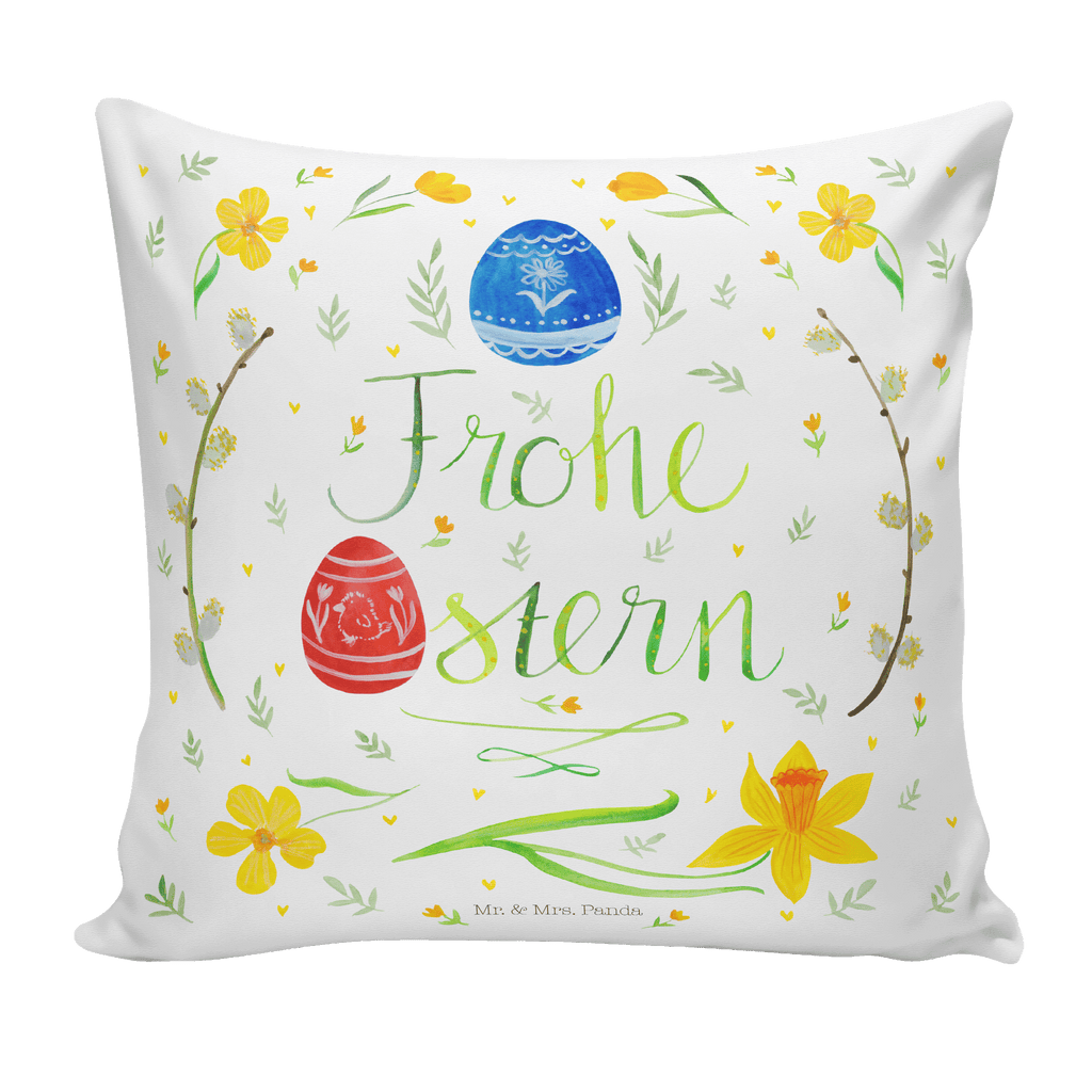 40x40 Kissen Frohe Ostern Kissenhülle, Kopfkissen, Sofakissen, Dekokissen, Motivkissen, Ostern, Osterhase, Ostergeschenke, Osternest, Osterdeko, Geschenk zu Ostern, Frohe Ostern, Ostergrüße, Osterblume, Osterei, bemalte Ostereier, Weidenkätzchen. Lettering
