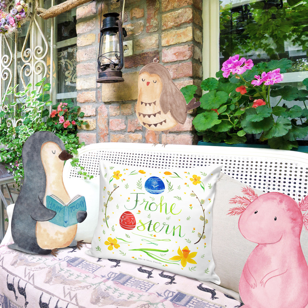 40x40 Kissen Frohe Ostern Kissenhülle, Kopfkissen, Sofakissen, Dekokissen, Motivkissen, Ostern, Osterhase, Ostergeschenke, Osternest, Osterdeko, Geschenk zu Ostern, Frohe Ostern, Ostergrüße, Osterblume, Osterei, bemalte Ostereier, Weidenkätzchen. Lettering