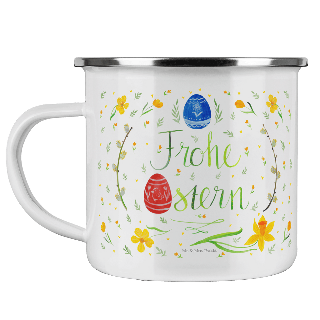 Camping Emaille Tasse Frohe Ostern Campingtasse, Trinkbecher, Metalltasse, Outdoor Tasse, Emaille Trinkbecher, Blechtasse Outdoor, Emaille Campingbecher, Edelstahl Trinkbecher, Metalltasse für Camping, Kaffee Blechtasse, Camping Tasse Metall, Ostern, Osterhase, Ostergeschenke, Osternest, Osterdeko, Geschenk zu Ostern, Frohe Ostern, Ostergrüße, Osterblume, Osterei, bemalte Ostereier, Weidenkätzchen. Lettering