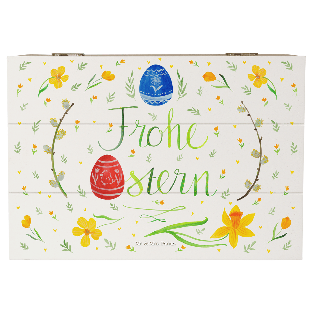 Holzkiste Frohe Ostern Holzkiste, Kiste, Schatzkiste, Truhe, Schatulle, XXL, Erinnerungsbox, Erinnerungskiste, Dekokiste, Aufbewahrungsbox, Ostern, Osterhase, Ostergeschenke, Osternest, Osterdeko, Geschenk zu Ostern, Frohe Ostern, Ostergrüße, Osterblume, Osterei, bemalte Ostereier, Weidenkätzchen. Lettering