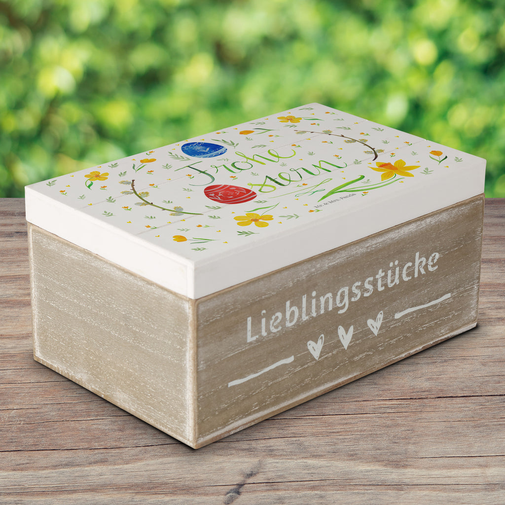 Holzkiste Frohe Ostern Holzkiste, Kiste, Schatzkiste, Truhe, Schatulle, XXL, Erinnerungsbox, Erinnerungskiste, Dekokiste, Aufbewahrungsbox, Ostern, Osterhase, Ostergeschenke, Osternest, Osterdeko, Geschenk zu Ostern, Frohe Ostern, Ostergrüße, Osterblume, Osterei, bemalte Ostereier, Weidenkätzchen. Lettering
