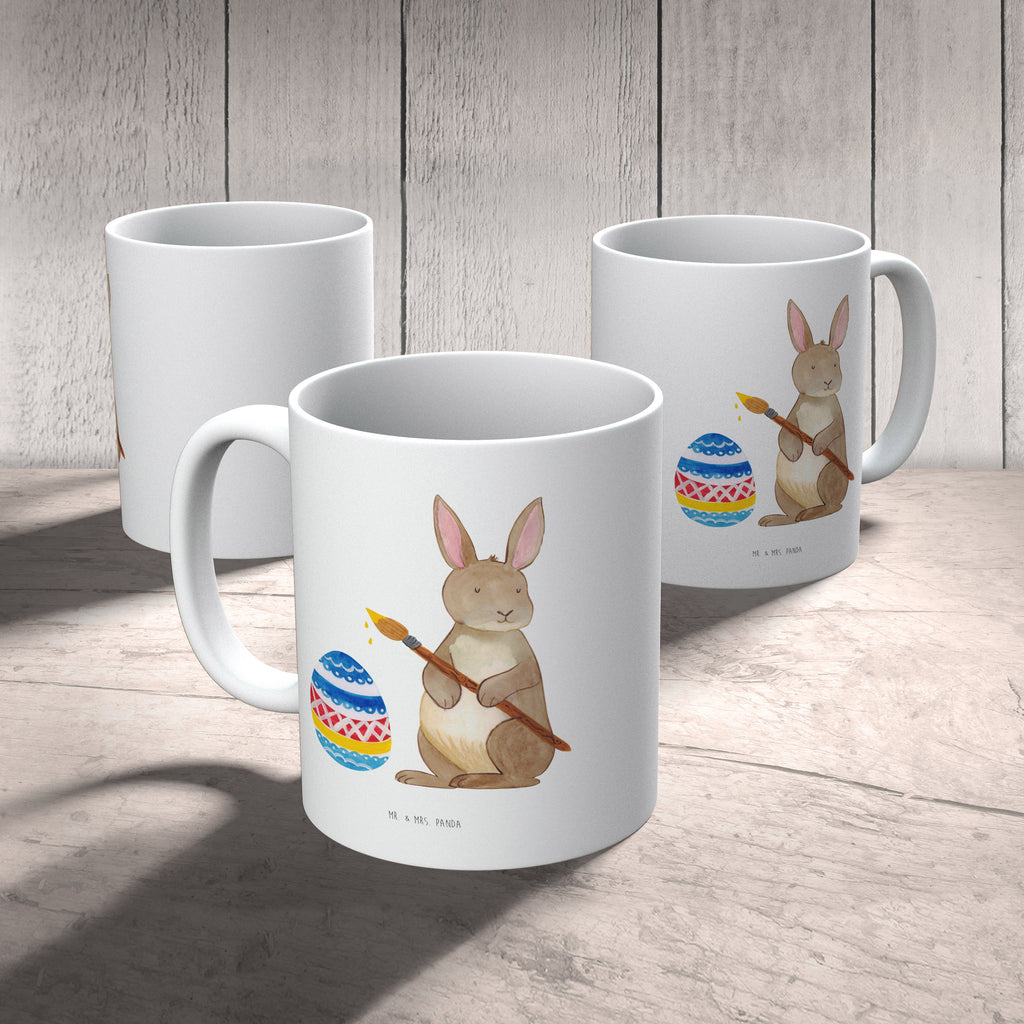 Tasse Hase Eiermalen Ostern, Frohe Ostern, Ostergrüße, Osterblume, Osterei, bemalte Ostereier, Osterhase, Hase, Kaninchen, Eiermalen  Becher, Kaffeetasse, Kaffeebecher, Tee, Frühstück, Büro  Ostern, Osterhase, Ostergeschenke, Osternest, Osterdeko, Geschenk zu Ostern