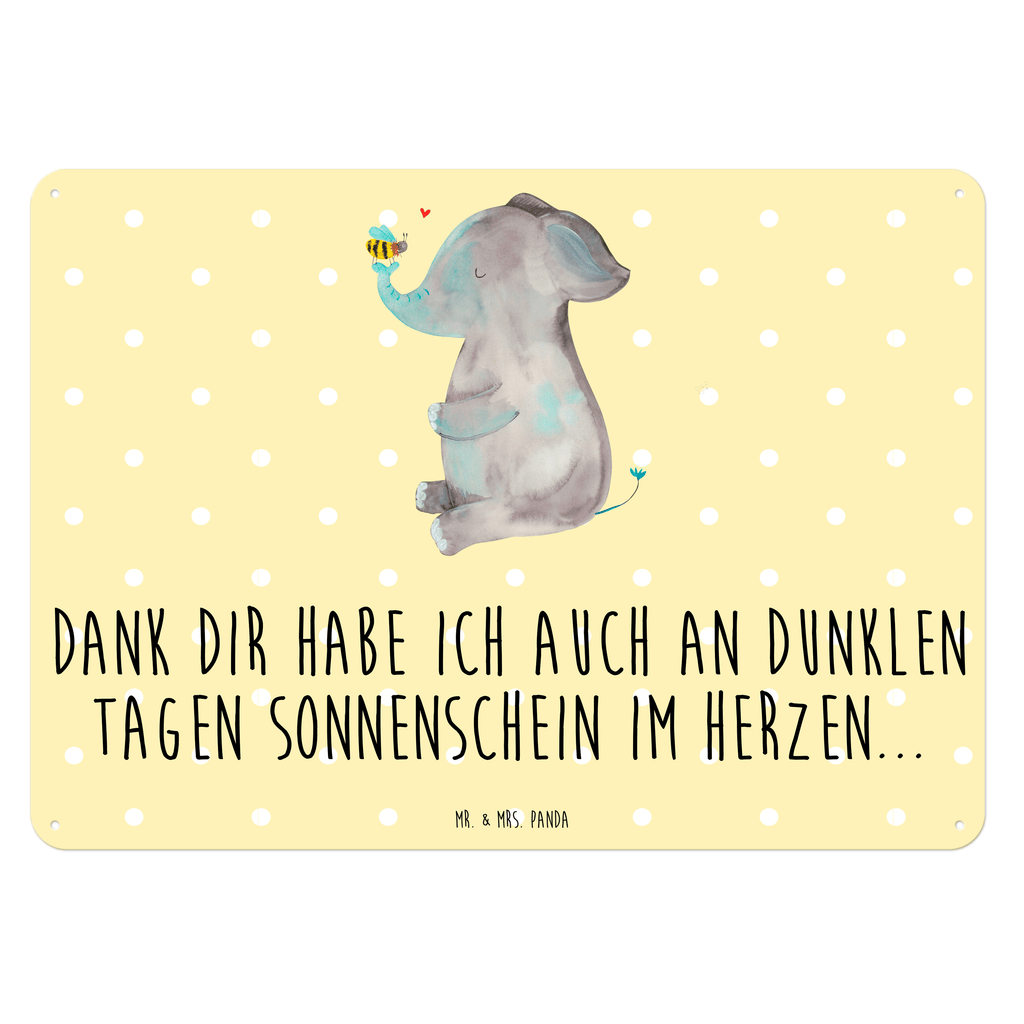 Blechschild Elefant & Biene Elefant, Biene, Liebe, Liebesbeweis, Jahrestag, Liebesgeschenk, Heiratsantrag, Hochzeitsgeschenk, Liebesspruch Blechschild, Metallschild, Geschenk Schild, Schild, Magnet-Metall-Schild, Deko Schild, Wandschild, Wand-Dekoration, Türschild, Wandschild, Metallschild  süße Tiermotive, gute Laune, lustige Sprüche, Tiere