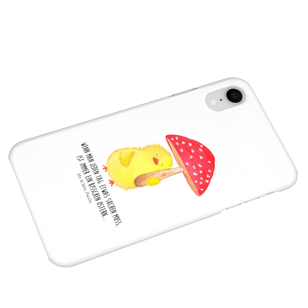 Iphone XR Handyhülle Küken Fliegenpilz Iphone XR Handyhülle, Iphone XR, Handyhülle, Premium Kunststoff, Ostern, Osterhase, Ostergeschenke, Osternest, Osterdeko, Geschenk zu Ostern, Küken, Fliegenpilz, Glückspilz, Frohe Ostern, Ostergrüße