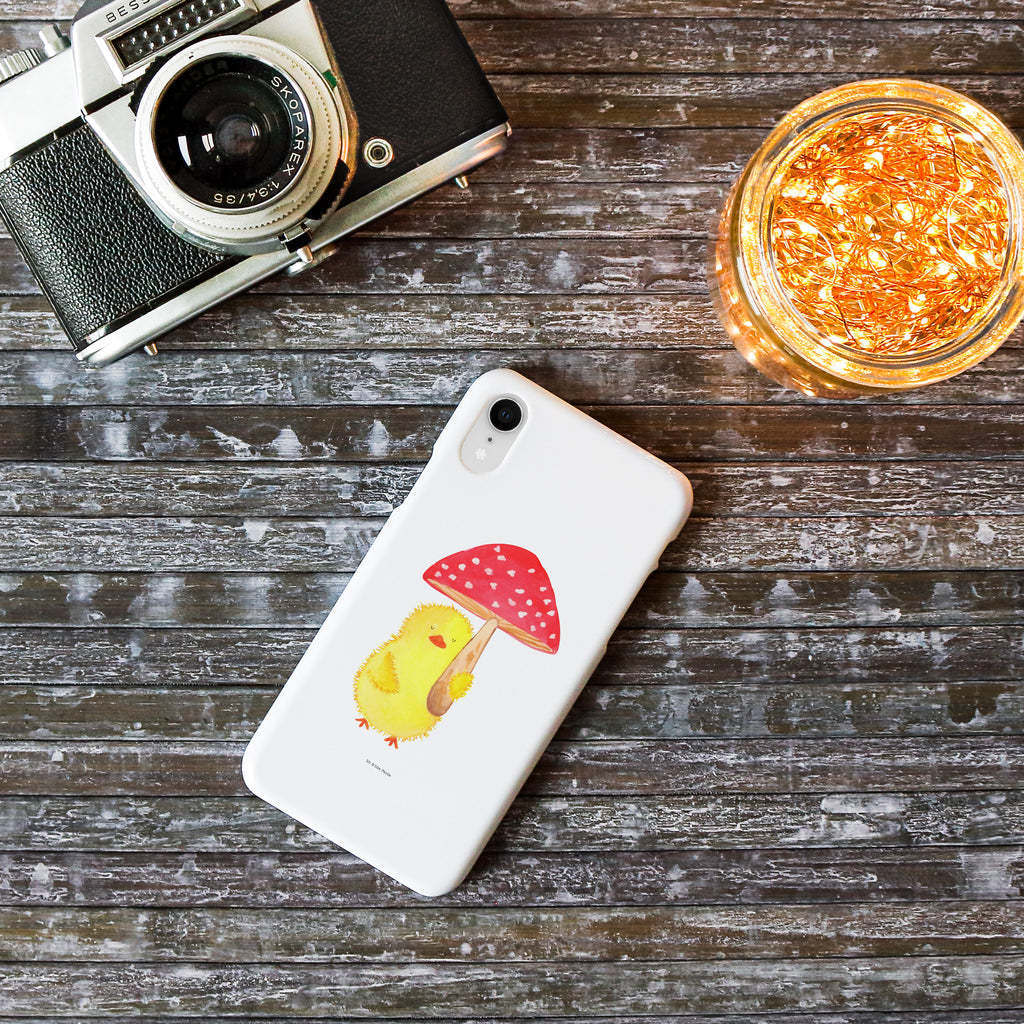 Iphone XR Handyhülle Küken Fliegenpilz Iphone XR Handyhülle, Iphone XR, Handyhülle, Premium Kunststoff, Ostern, Osterhase, Ostergeschenke, Osternest, Osterdeko, Geschenk zu Ostern, Küken, Fliegenpilz, Glückspilz, Frohe Ostern, Ostergrüße