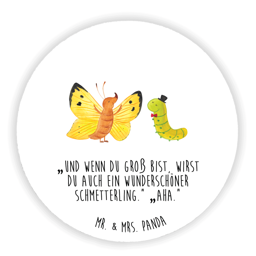 Rund Magnet Raupe & Schmetterling Kühlschrankmagnet, Pinnwandmagnet, Souvenir Magnet, Motivmagnete, Dekomagnet, Whiteboard Magnet, Notiz Magnet, Kühlschrank Dekoration, Tiermotive, Gute Laune, lustige Sprüche, Tiere, Raupe, Schmetterling, Zitronenfalter, Entwicklung, Erwachsen werden, Kokon, Hut, Hütchen, Schönheit, Aufwachsen