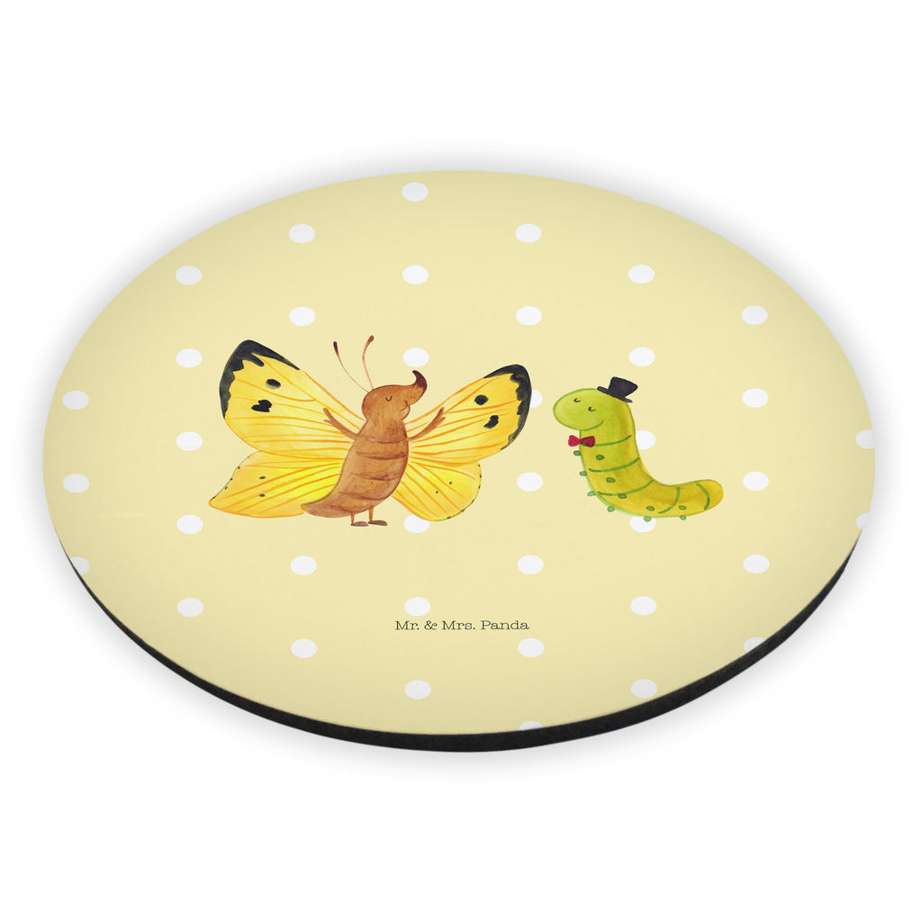 Rund Magnet Raupe & Schmetterling Kühlschrankmagnet, Pinnwandmagnet, Souvenir Magnet, Motivmagnete, Dekomagnet, Whiteboard Magnet, Notiz Magnet, Kühlschrank Dekoration, Tiermotive, Gute Laune, lustige Sprüche, Tiere, Raupe, Schmetterling, Zitronenfalter, Entwicklung, Erwachsen werden, Kokon, Hut, Hütchen, Schönheit, Aufwachsen