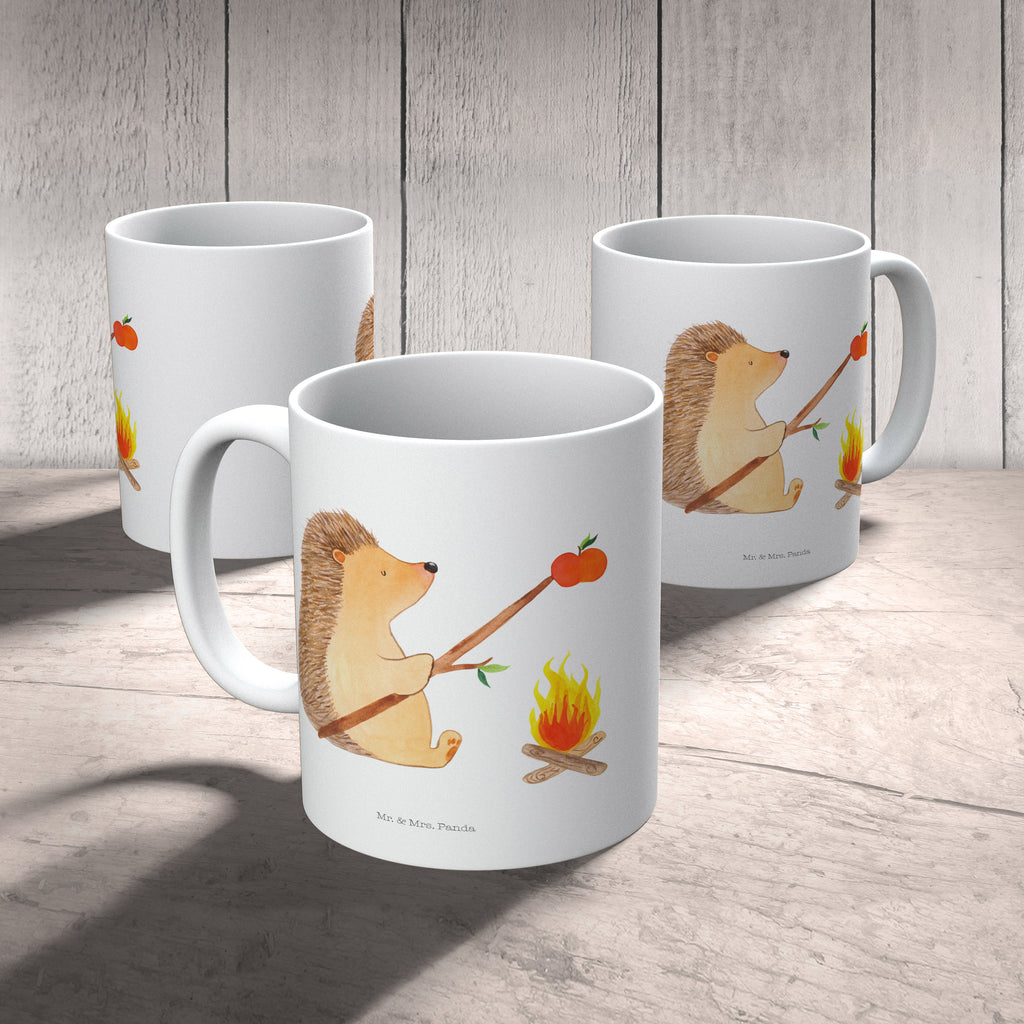 Tasse Igel grillt Igel, Grillen, Ziele, Motivation, arbeitslos, Sinn des Lebens, Spruch Becher, Kaffeetasse, Kaffeebecher, Tee, Frühstück, Büro  süße Tiermotive, gute Laune, lustige Sprüche, Tiere