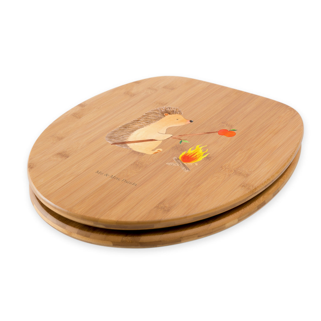 Motiv WC Sitz Igel grillt Klobrille, Klodeckel, Toilettendeckel, WC-Sitz, Toilette, Tiermotive, Gute Laune, lustige Sprüche, Tiere, Igel, Grillen, Ziele, Motivation, arbeitslos, Sinn des Lebens, Spruch