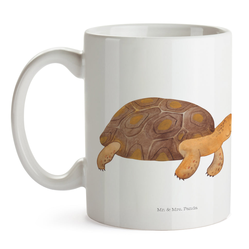 Tasse Schildkröte marschiert Schildkröte, Schildkröten, get lost, Abenteuer, Reiselust, Inspiration, Neustart, Motivation, Lieblingsmensch	 Becher, Kaffeetasse, Kaffeebecher, Tee, Frühstück, Büro  Meerestiere, Meer, Urlaub