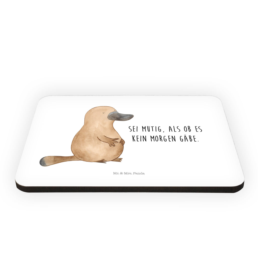 Magnet Schnabeltier mutig Kühlschrankmagnet, Pinnwandmagnet, Souvenir Magnet, Motivmagnete, Dekomagnet, Whiteboard Magnet, Notiz Magnet, Kühlschrank Dekoration, Meerestiere, Meer, Urlaub, Schnabeltier, Mut, mutig, Lebensweisheit, Schnabeltiere, Motivation, Training, Büro, Arbeit, Neuanfang, Neustart, Weltreise, Raodtrip