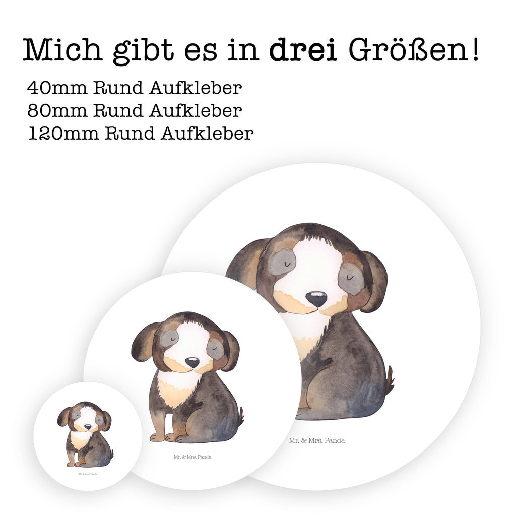 80mm Rund Aufkleber Hund entspannt Sticker, Aufkleber, Etikett, Hund, Hundemotiv, Haustier, Hunderasse, Tierliebhaber, Hundebesitzer, Sprüche, schwarzer Hund, Hundeliebe, Liebe, Hundeglück