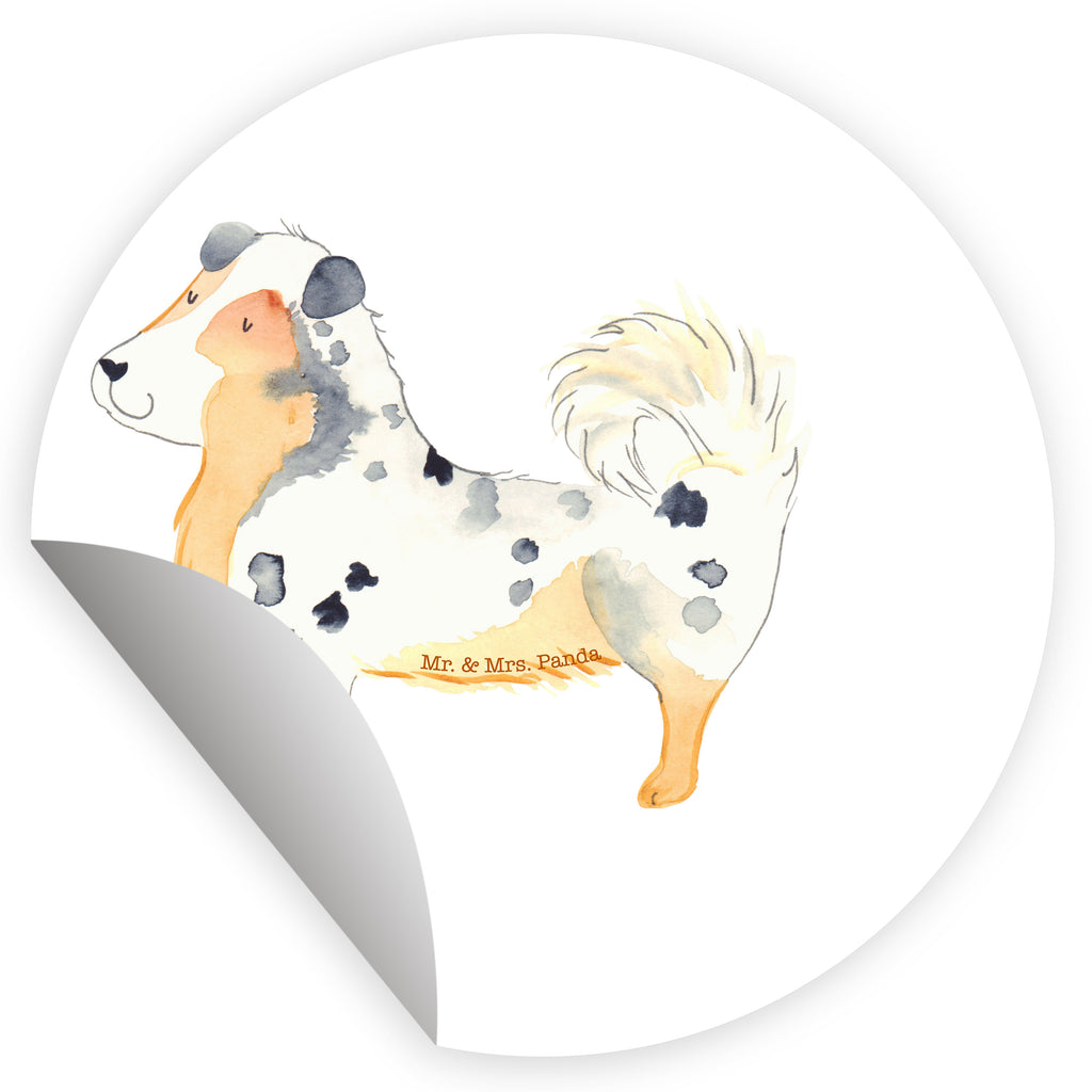 40mm Rund Aufkleber Australien Shepherd Sticker, Aufkleber, Etikett, Hund, Hundemotiv, Haustier, Hunderasse, Tierliebhaber, Hundebesitzer, Sprüche, Australien Shepherd, Shepherd, Hundeliebe, Familienhund, Spruch