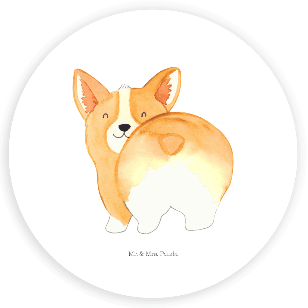 40mm Rund Aufkleber Corgie Po Sticker, Aufkleber, Etikett, Hund, Hundemotiv, Haustier, Hunderasse, Tierliebhaber, Hundebesitzer, Sprüche, Corgie, Hundeliebe, Motivation, Selbstliebe, Spruch
