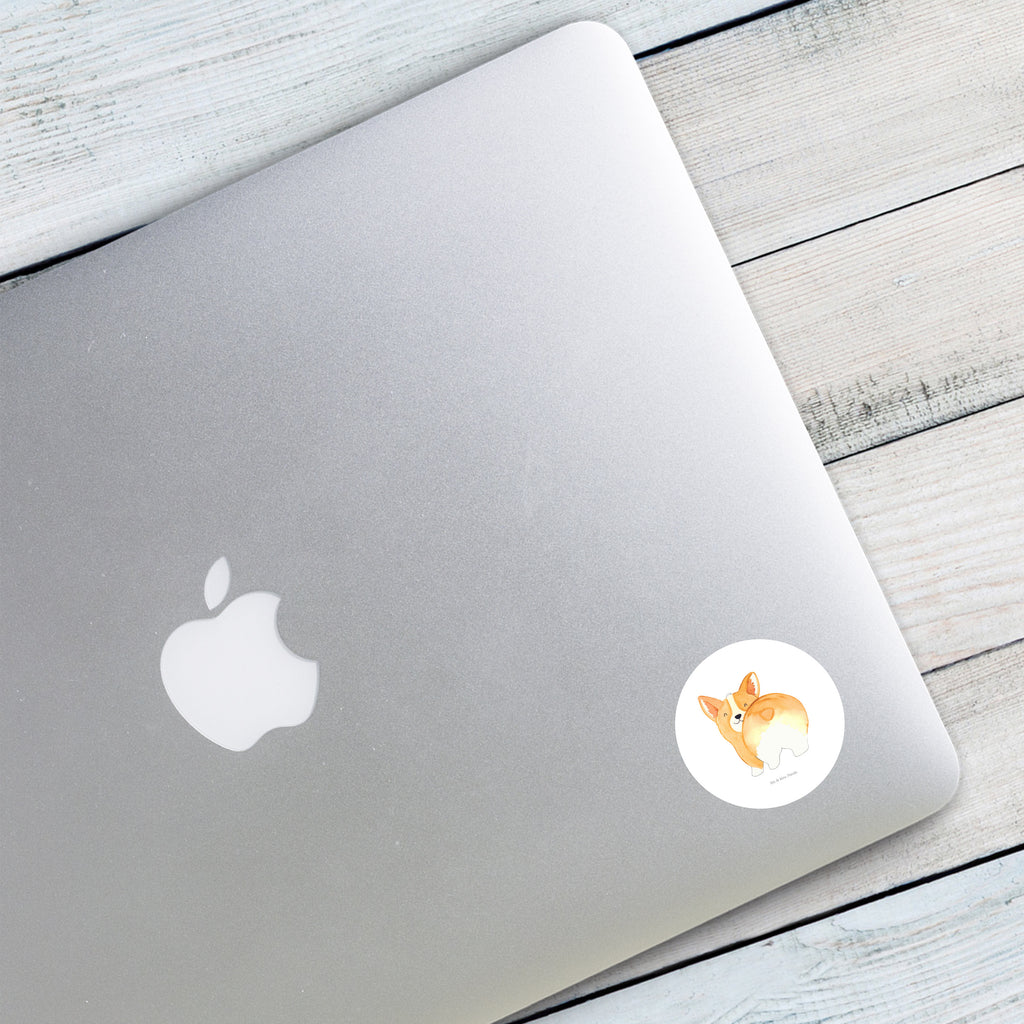 40mm Rund Aufkleber Corgie Po Sticker, Aufkleber, Etikett, Hund, Hundemotiv, Haustier, Hunderasse, Tierliebhaber, Hundebesitzer, Sprüche, Corgie, Hundeliebe, Motivation, Selbstliebe, Spruch