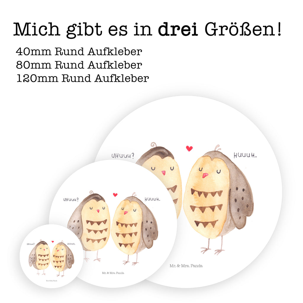 40mm Rund Aufkleber Eule Liebe Sticker, Aufkleber, Etikett, Eule, Eule Deko, Liebe, Hochzeit Spruch, Owl, All you need is love, Liebe Spruch, Freundin Geschenk, Freund, Wortspiel lustig