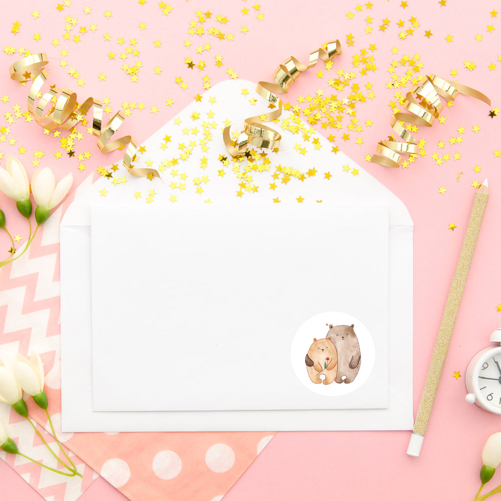 40mm Rund Aufkleber Bären Liebe Sticker, Aufkleber, Etikett, Liebe, Partner, Freund, Freundin, Ehemann, Ehefrau, Heiraten, Verlobung, Heiratsantrag, Liebesgeschenk, Jahrestag, Hocheitstag, Verliebt, Verlobt, Verheiratet, Geschenk Freundin, Geschenk Freund, Liebesbeweis, Hochzeitstag, Geschenk Hochzeit, Bären, Bärchen, Bär