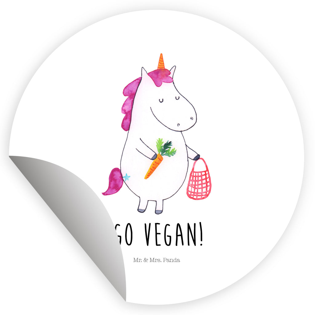 40mm Rund Aufkleber Einhorn Vegan Sticker, Aufkleber, Etikett, Einhorn, Einhörner, Einhorn Deko, Pegasus, Unicorn, vegan, Gesund leben, Vegetariar, Rohkost, Gesund essen, Veganismus, Veganer