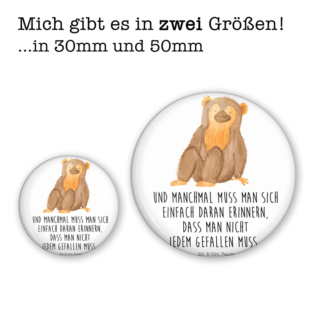 50mm Button Affe 50mm Button, Button, Pin, Anstecknadel, Afrika, Wildtiere, Affe, Äffchen, Affen, Selbstliebe, Respekt, Motivation, Selbstachtung, Liebe, Selbstbewusstsein, Selfcare