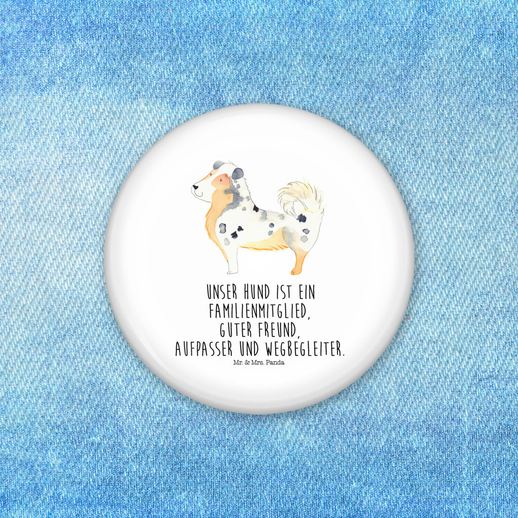 50mm Button Australien Shepherd 50mm Button, Button, Pin, Anstecknadel, Hund, Hundemotiv, Haustier, Hunderasse, Tierliebhaber, Hundebesitzer, Sprüche, Australien Shepherd, Shepherd, Hundeliebe, Familienhund, Spruch