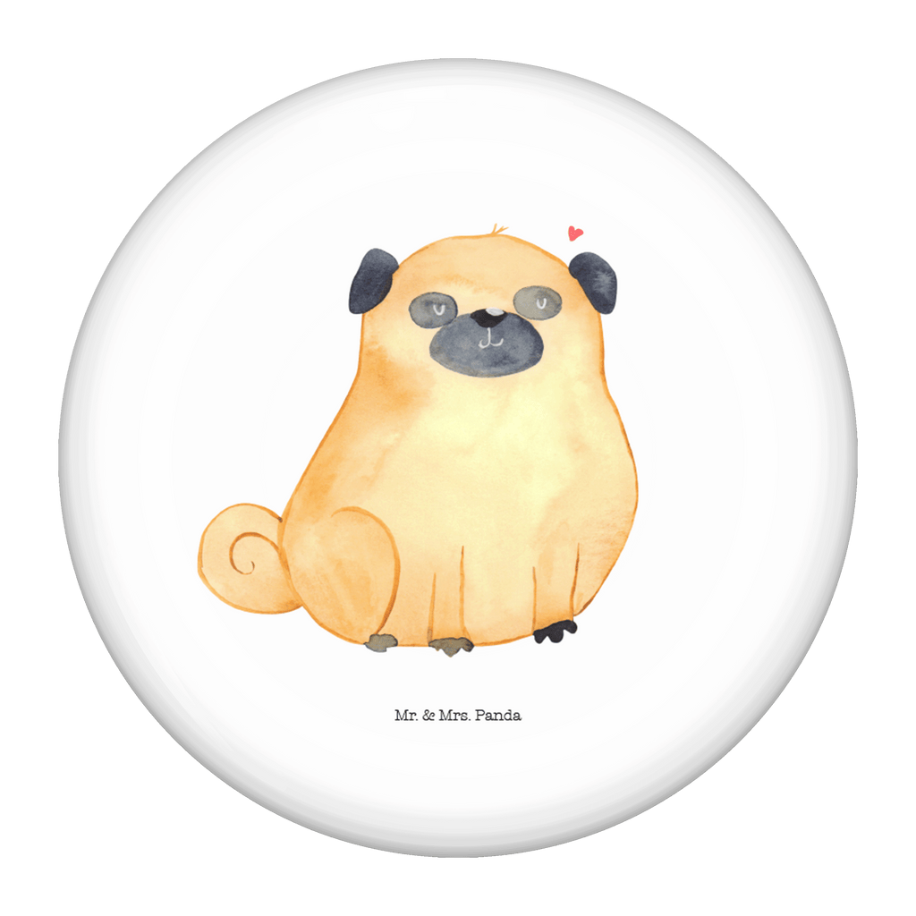 50mm Button Mops 50mm Button, Button, Pin, Anstecknadel, Hund, Hundemotiv, Haustier, Hunderasse, Tierliebhaber, Hundebesitzer, Sprüche, Mops, Liebe, Hundeliebe